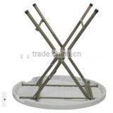 PP Table Round Small Folding Iron Table Bar Cocktail Plastic Tables for Wholesale YPP16 thumbnail-6