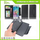 for samsung galaxy s6 edge 2 in 1 phone leather tpu case