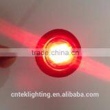 3/4 inch round LED Marker Light led side marker lamp RED