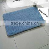 Microfiber Polyester Acylic 100% Environmental Protection Long Pile Home Use TPR Backing Doormats thumbnail-5