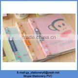 Plastic Snap File Folder, MONKEY Cute File Folder, Clear Book Sheet Quality Choice thumbnail-2