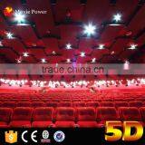 Electric System 60 Seats Motion Theater Seats With Special Effects For 5D Cinema Entertainment thumbnail-6