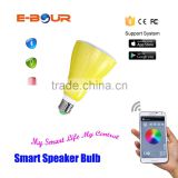 LED Bluetooth Speaker Bulb with APP Control