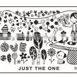 New Design Factory Outlets Dream Girl Series Nail Stamping, Professionals Nail Art Stamping Plates thumbnail-3