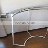 Floor Standing Curve Rail Shopping Mall T-Shirt Display Rack thumbnail-5