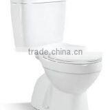 China Product Sanitary Ware wc Toilet Bowl Bathroom Two Piece Toilets Ceramic Washdown s Trap Toilet Y803