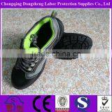 Fashionable Round Laces Green Lining Hiking Sports Shoes thumbnail-2