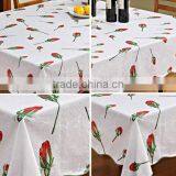 Wholesale Printing 100% Polester Table Cloth for Sale