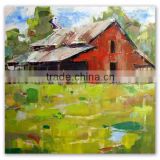 Wholesale modern handpainted wall decor abstract landscape oil painting