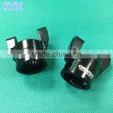 Kyx Billet Machined Alloy C Hub Carrier (2) for Axial Wraith Black