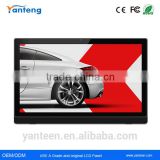 Plastic frame 27inch industrial Android tablet pc with front 5.0mp camera