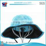 100% Polyester Mesh Custom Bucket Hat with String