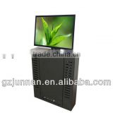 vedio conference conceal in desk motorized lcd lift mechanism