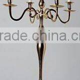 Crystal Candelabra, Candelabra 5 Arms, Silver Candelabra Centerpiece thumbnail-5