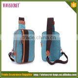 Vivisecret Fashion Style Men Top Quality Canvas Shoulder Bag thumbnail-1