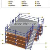Structure Steel Fabrication Mezzanine Shelf Rack thumbnail-3