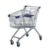 Europe Style Supermarket Trolley Supermarket Shopping Cart 60-240L thumbnail-2