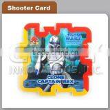3D Plastic Puzzle Shooting Card With Cute Image thumbnail-1