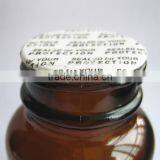 2oz Amber Glass Bottle for Tablet thumbnail-3