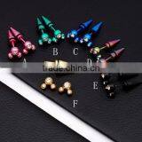 Fashion Stainless Steel Colorful Crystal Body Piercing Jewelry thumbnail-1