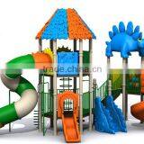 Kids outdoor playground child plastic playyard slides