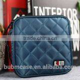 Blue 32 Capacity 230D Space Twill PVC Fabric DVD Case CD Holder Personalized cd Case Multi Disc Dvd Cases thumbnail-3