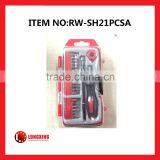 Factory Supply High Quality 21 Pcs Precision Screwdrivers Set With Magnetize thumbnail-1