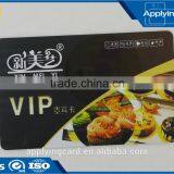 Professional Printing Pvc Card pv Membership Card for Restaurant