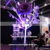 Flower Tree Backdrop for Wedding Stage Decoration in Artificial Rose and Hydrangea thumbnail-1