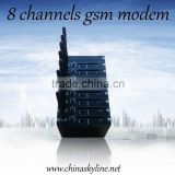 free software provided 8 Port GSM sms Modem gsm/gprs/edge modem