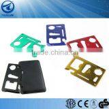 Military Pocket Colourful Credit Card Knife Emergency Camping Survival Kit