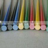 Fiberglass insulation rod for vaulation pole of arresters