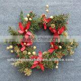 Decorative Chistmas Pinecone Wreaths / Artificial Flower Wreaths thumbnail-1