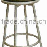 Simple Steel Bar Chair With Backrest