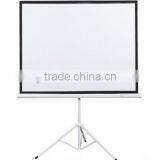 Matt White Projector Screen With Portable Tripod 3D HD TV Projection for Home Cinema System thumbnail-4