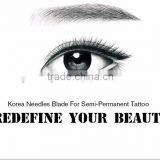 Flat Manual Needles Permanent Makeup Blades For Tattoo Microblade Eyebrow Handmade Tattoo Pen Needles thumbnail-6