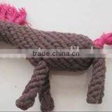 Handmade Lion Shaped Rope Toy Pet Cotton Rope Toy thumbnail-2