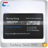 Standard 85*54mm Matte Black Etch Reverse and Filling Color Business Card thumbnail-1