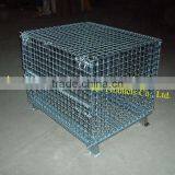 Heavy Industrial Steel Collapsibe Wire Mesh Container thumbnail-1