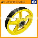 Good Quality of Cast Iron Elevator Wheel/Elevator Wheel Casts/wheel Casting