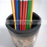 Wholesale Black Lead Wooden Pencils With Erasers thumbnail-4