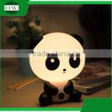 Plastic Decorative Cartoon Panada Eye Protection Rechargeable Led Study Reading Desk Table Night Light Lamp thumbnail-3