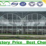 Double Inflatable Film Prefabricated Greenhouse With Hydroponic System thumbnail-4