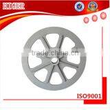 Custom Made Aluminum Sand Casting Wagon Wheels and Axle thumbnail-1