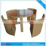 Morden Leisure Design Rattan Dining Table Set CF672 thumbnail-1