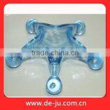 Tranparent Plastic Blue Star Body Head Hand Bath Star Massager thumbnail-3
