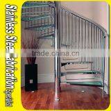 Aluminum Handrails Integral Sell Small Glass Spiral Staircase thumbnail-2