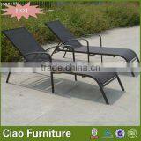 High Quality Hotel Furniture Adjustable Plastic Beach Sun Lounger thumbnail-1