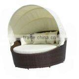 2016 Modern Rattan Hotel Furniture Daybed Sectional Sofa Bed thumbnail-4