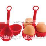Food Grade Kitchenware Silicone Egg Cooker for Microwave thumbnail-1